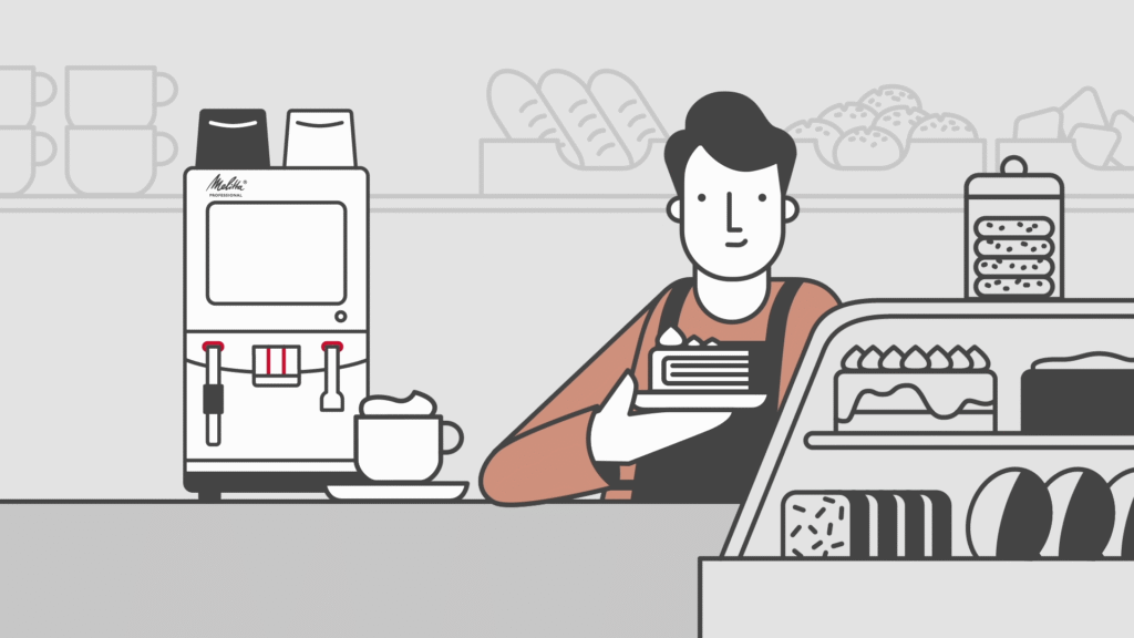 Ausschnitt aus Caffeepartner Video