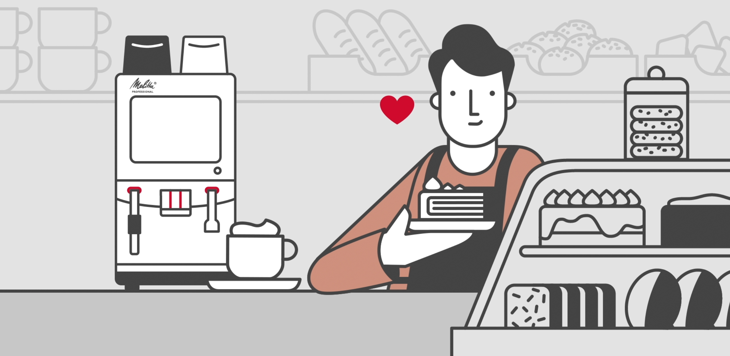 Ausschnitt aus Caffeepartner Video